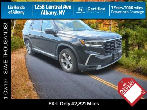 Black 2023 Honda Pilot EX-L for sale in Albany, NY