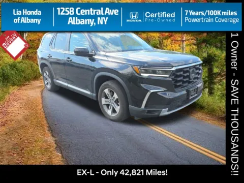 Black 2023 Honda Pilot EX-L for sale in Albany, NY