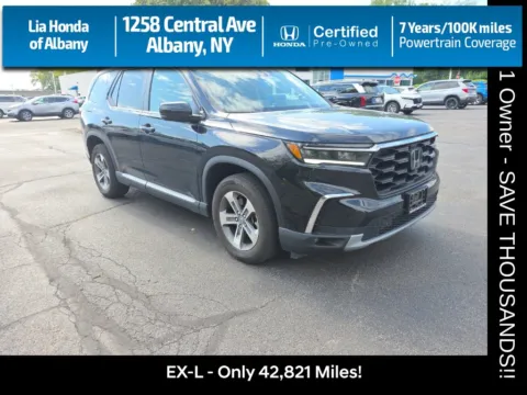 Black 2023 Honda Pilot EX-L for sale in Albany, NY