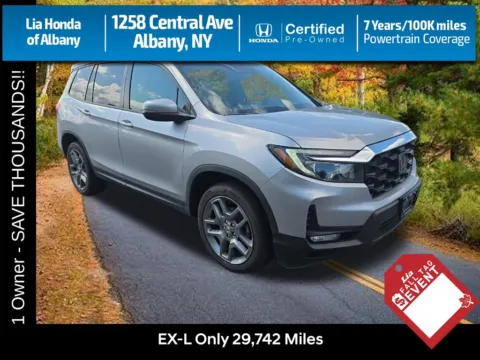 Gray 2023 Honda Passport EX-L for sale in Albany, NY