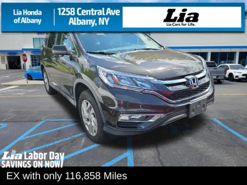 Gray 2015 Honda CR-V EX for sale in Albany, NY