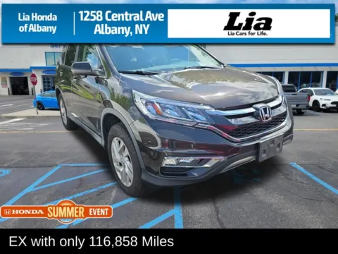 Gray 2015 Honda CR-V EX for sale in Albany, NY