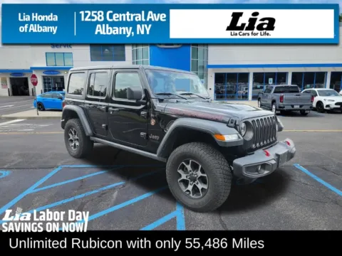 Black 2018 Jeep Wrangler Unlimited Rubicon for sale in Albany, NY