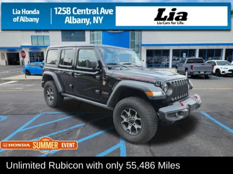 Black 2018 Jeep Wrangler Unlimited Rubicon for sale in Albany, NY