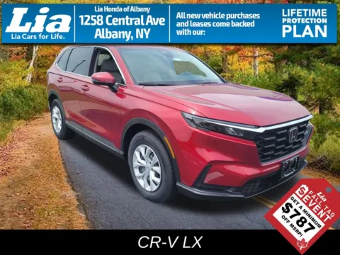Red 2026 Honda CR-V LX for sale in Albany, NY