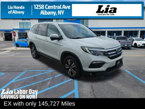 White 2018 Honda Pilot EX for sale in Albany, NY