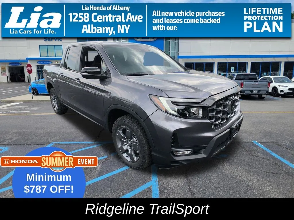 Gray 2026 Honda Ridgeline TrailSport for sale in Albany, NY