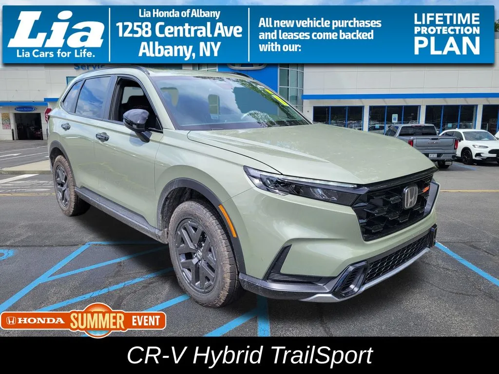 Green 2026 Honda CR-V Hybrid TrailSport for sale in Albany, NY