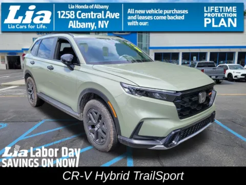 Green 2026 Honda CR-V Hybrid TrailSport for sale in Albany, NY