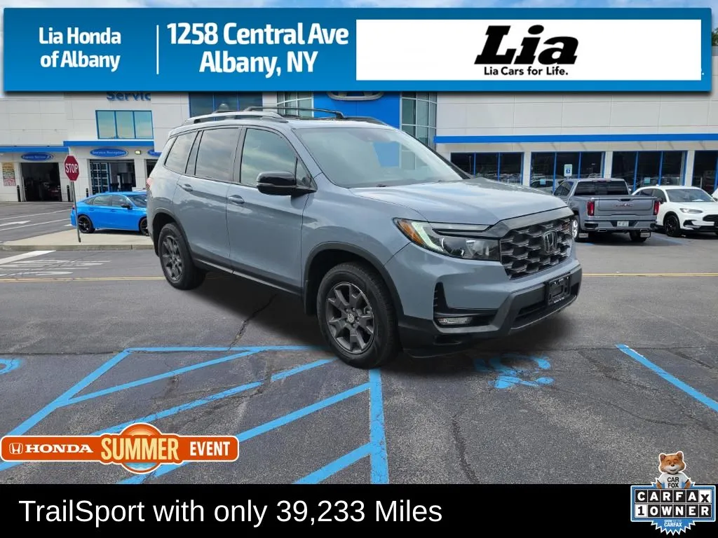 Gray 2024 Honda Passport TrailSport for sale in Albany, NY