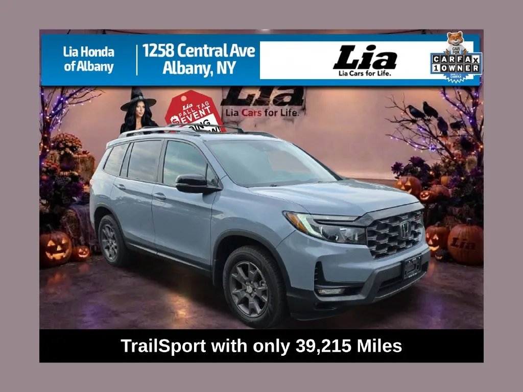 Gray 2024 Honda Passport TrailSport for sale in Albany, NY