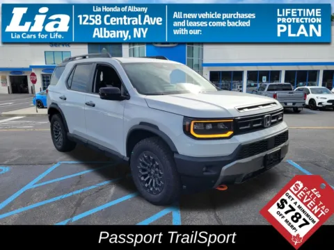 White 2026 Honda Passport TrailSport for sale in Albany, NY