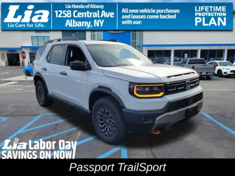 White 2026 Honda Passport TrailSport for sale in Albany, NY
