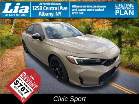 Beige 2026 Honda Civic Sport for sale in Albany, NY