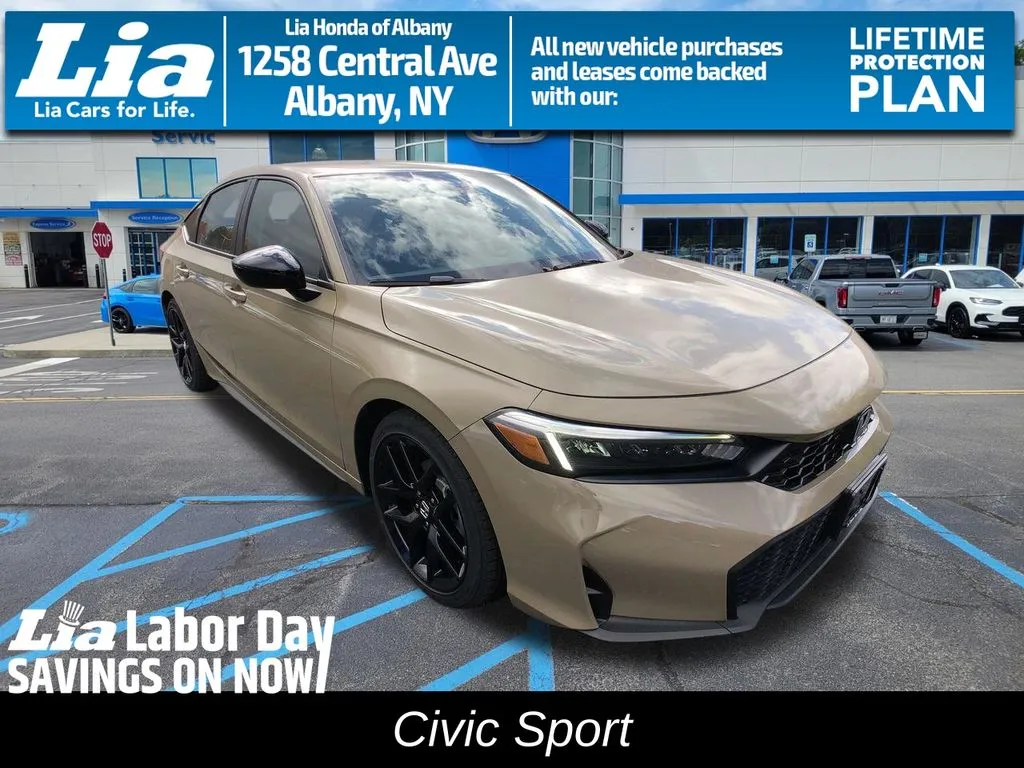 Beige 2026 Honda Civic Sport for sale in Albany, NY