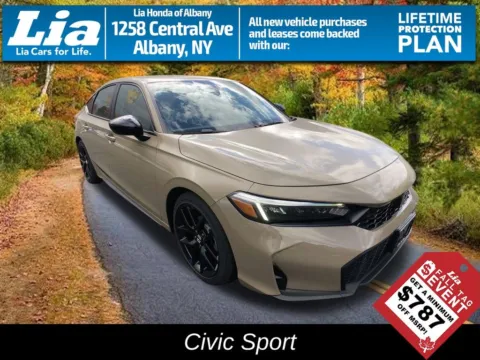 Beige 2026 Honda Civic Sport for sale in Albany, NY