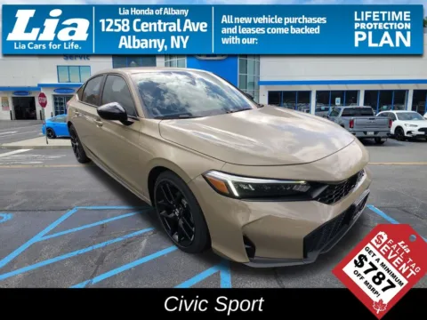 Beige 2026 Honda Civic Sport for sale in Albany, NY
