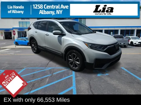 White 2022 Honda CR-V EX for sale in Albany, NY
