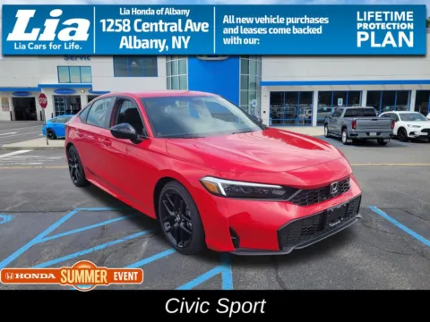 Red 2026 Honda Civic Sport for sale in Albany, NY