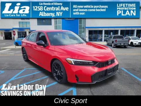 Red 2026 Honda Civic Sport for sale in Albany, NY