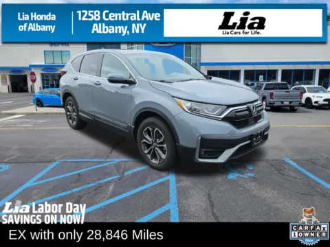 Gray 2022 Honda CR-V EX for sale in Albany, NY
