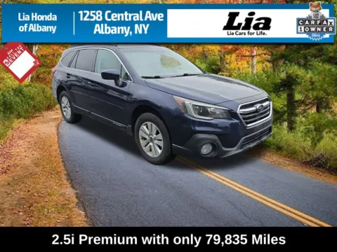 Blue 2018 Subaru Outback 2.5i Premium for sale in Albany, NY