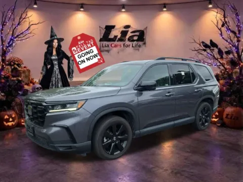 Another view of 2025 Honda Pilot Black Edition for sale in Albany, NY at Lia Honda Albany