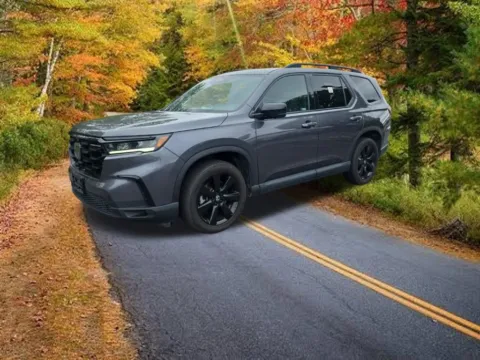 Another view of 2025 Honda Pilot Black Edition for sale in Albany, NY at Lia Honda Albany
