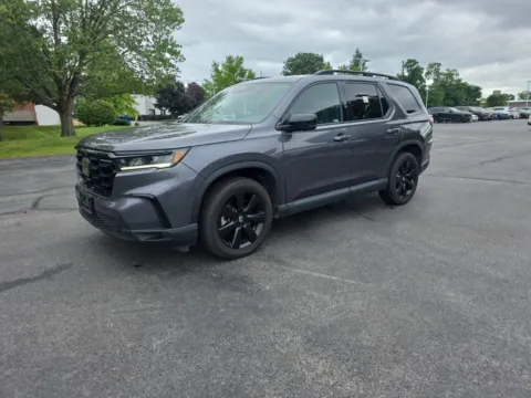 Another view of 2025 Honda Pilot Black Edition for sale in Albany, NY at Lia Honda Albany