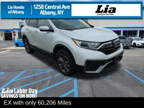 White 2020 Honda CR-V EX for sale in Albany, NY