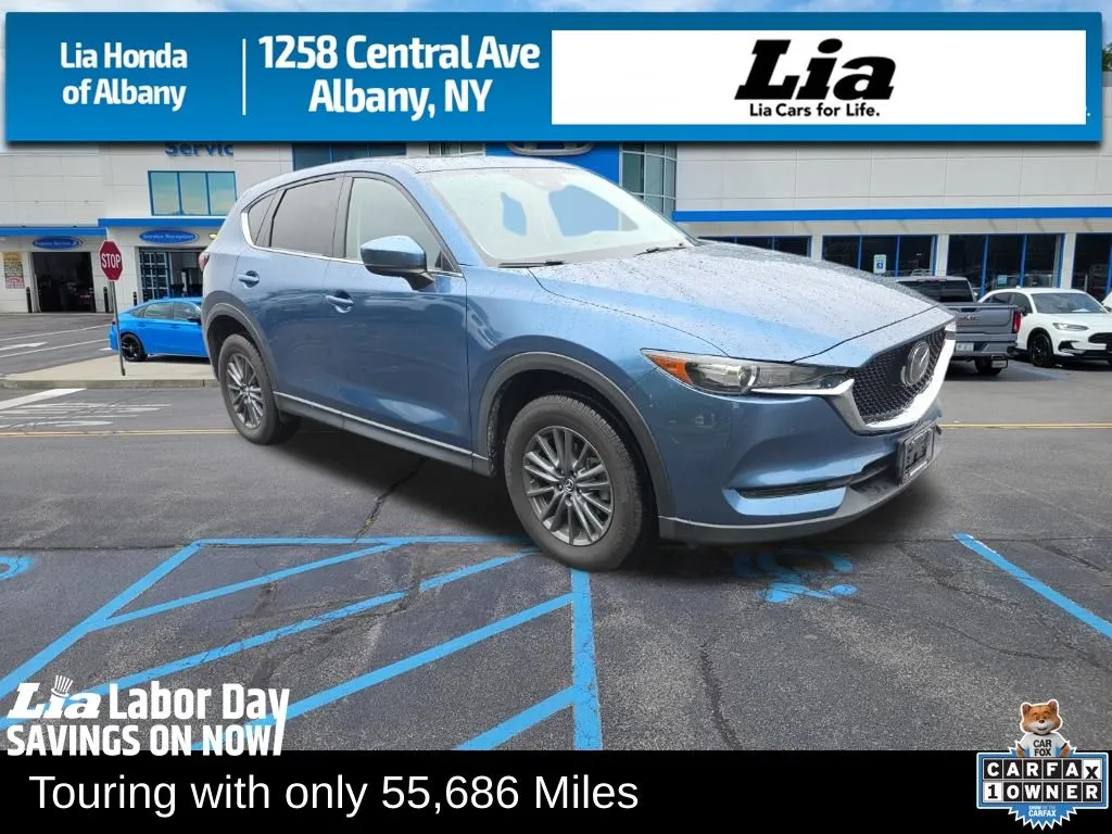 Blue 2020 Mazda CX-5 Touring for sale in Albany, NY