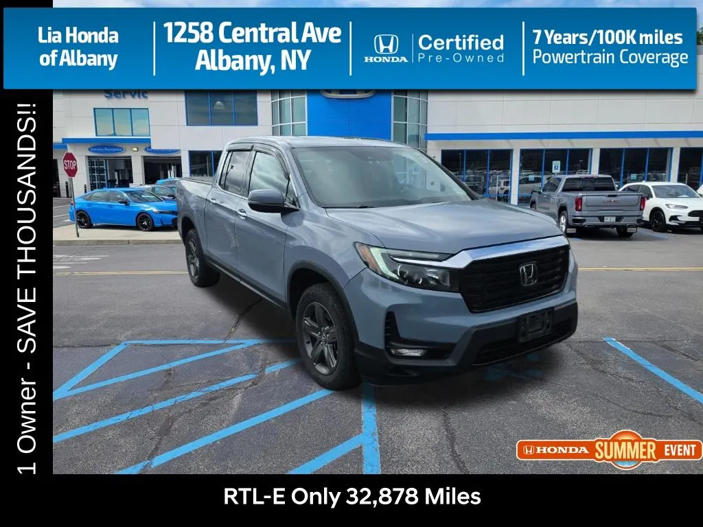 Gray 2023 Honda Ridgeline RTL-E for sale in Albany, NY