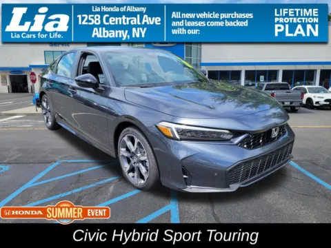 Gray 2026 Honda Civic Hybrid Sport Touring for sale in Albany, NY