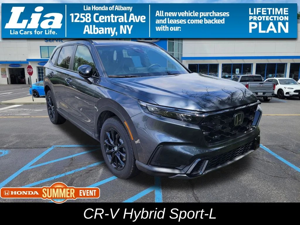 Gray 2026 Honda CR-V Hybrid Sport-L for sale in Albany, NY