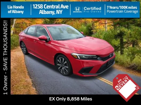 Red 2023 Honda Civic EX for sale in Albany, NY