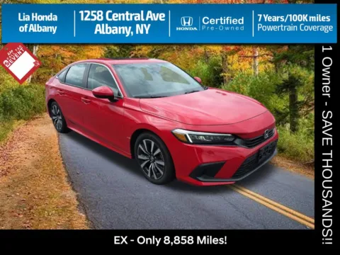Red 2023 Honda Civic EX for sale in Albany, NY