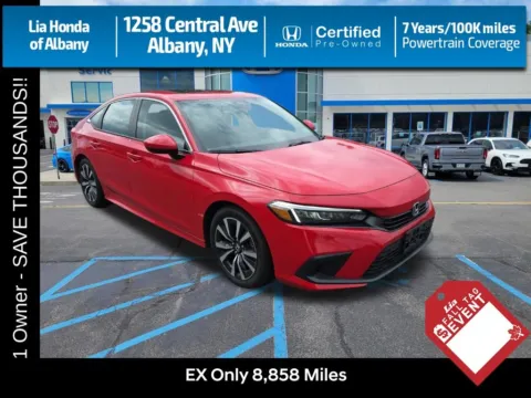 Red 2023 Honda Civic EX for sale in Albany, NY