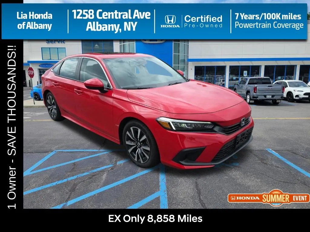 Red 2023 Honda Civic EX for sale in Albany, NY