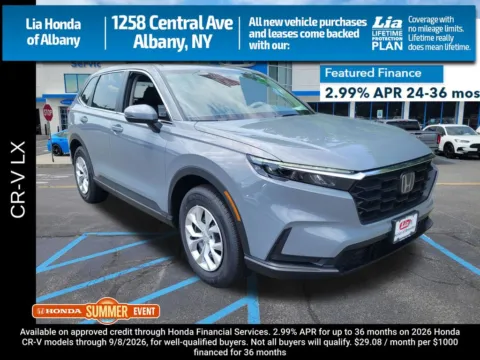 Gray 2026 Honda CR-V LX for sale in Albany, NY
