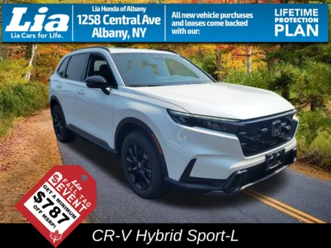 White 2027 Honda CR-V Hybrid Sport-L for sale in Albany, NY