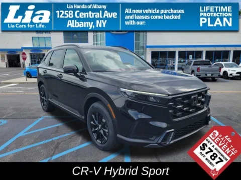Black 2026 Honda CR-V Hybrid Sport for sale in Albany, NY