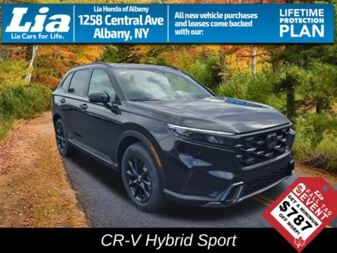Black 2026 Honda CR-V Hybrid Sport for sale in Albany, NY