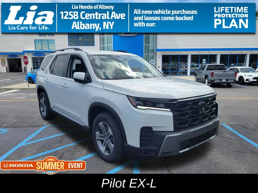 White 2026 Honda Pilot EX-L for sale in Albany, NY