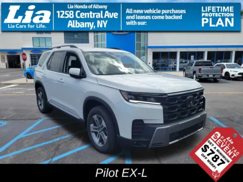 White 2026 Honda Pilot EX-L for sale in Albany, NY