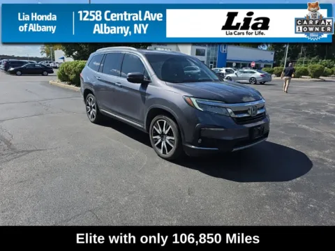 Gray 2021 Honda Pilot Elite for sale in Albany, NY