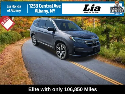 Gray 2021 Honda Pilot Elite for sale in Albany, NY
