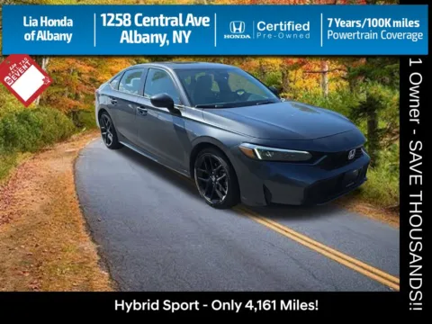 Gray 2026 Honda Civic Hybrid Sport for sale in Albany, NY