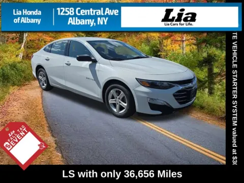 White 2022 Chevrolet Malibu LS for sale in Albany, NY