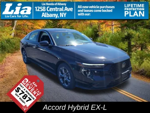 Black 2026 Honda Accord Hybrid EX-L for sale in Albany, NY