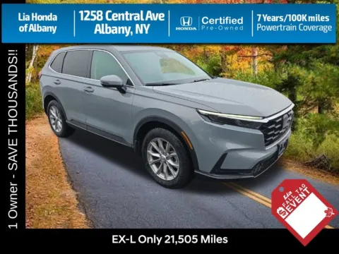 Silver 2024 Honda CR-V EX-L for sale in Albany, NY